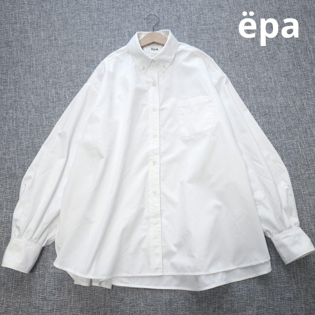 epa　ëpa　ボリュームスリーブシャツ　ゆったり　リラックスフィット