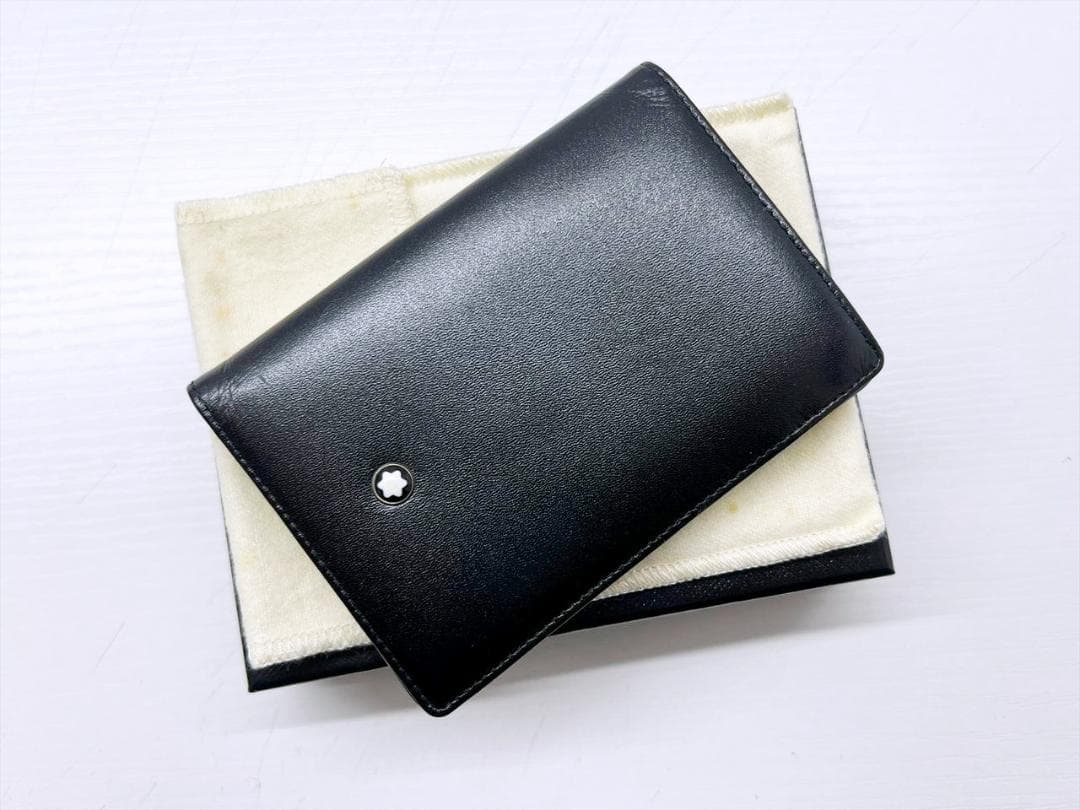 美品　モンブラン　マイスターシュテック　カードホルダー　名刺入れ　黒