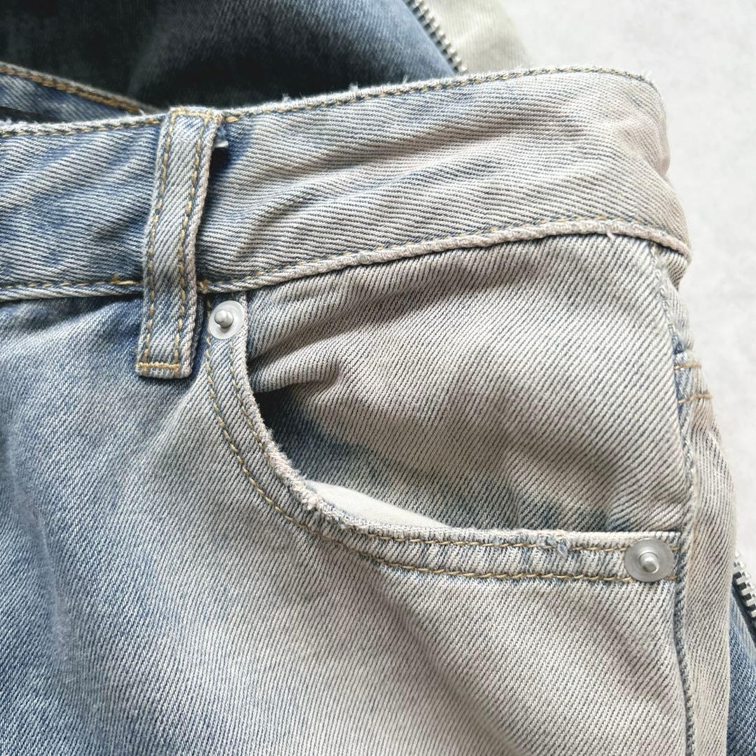 I.AM.GIA アイアムジーア　サイドファスナー デニムパンツ　iamgia