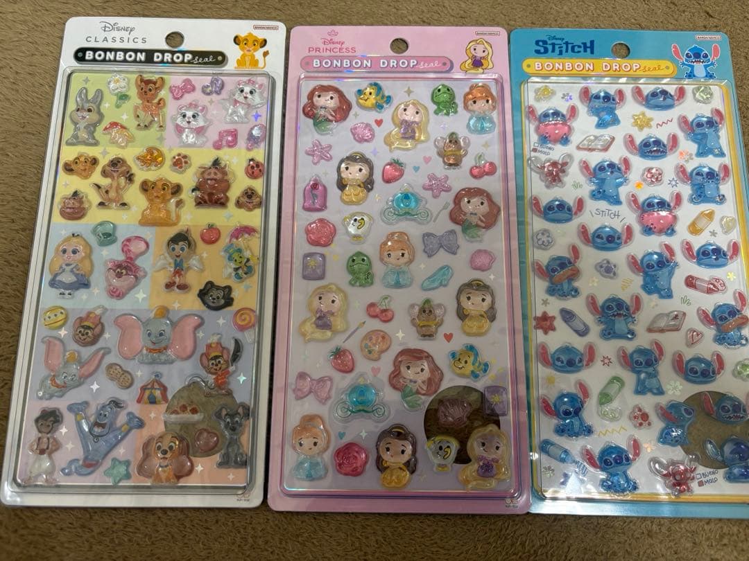 ボンボンドロップシール　3パックセット