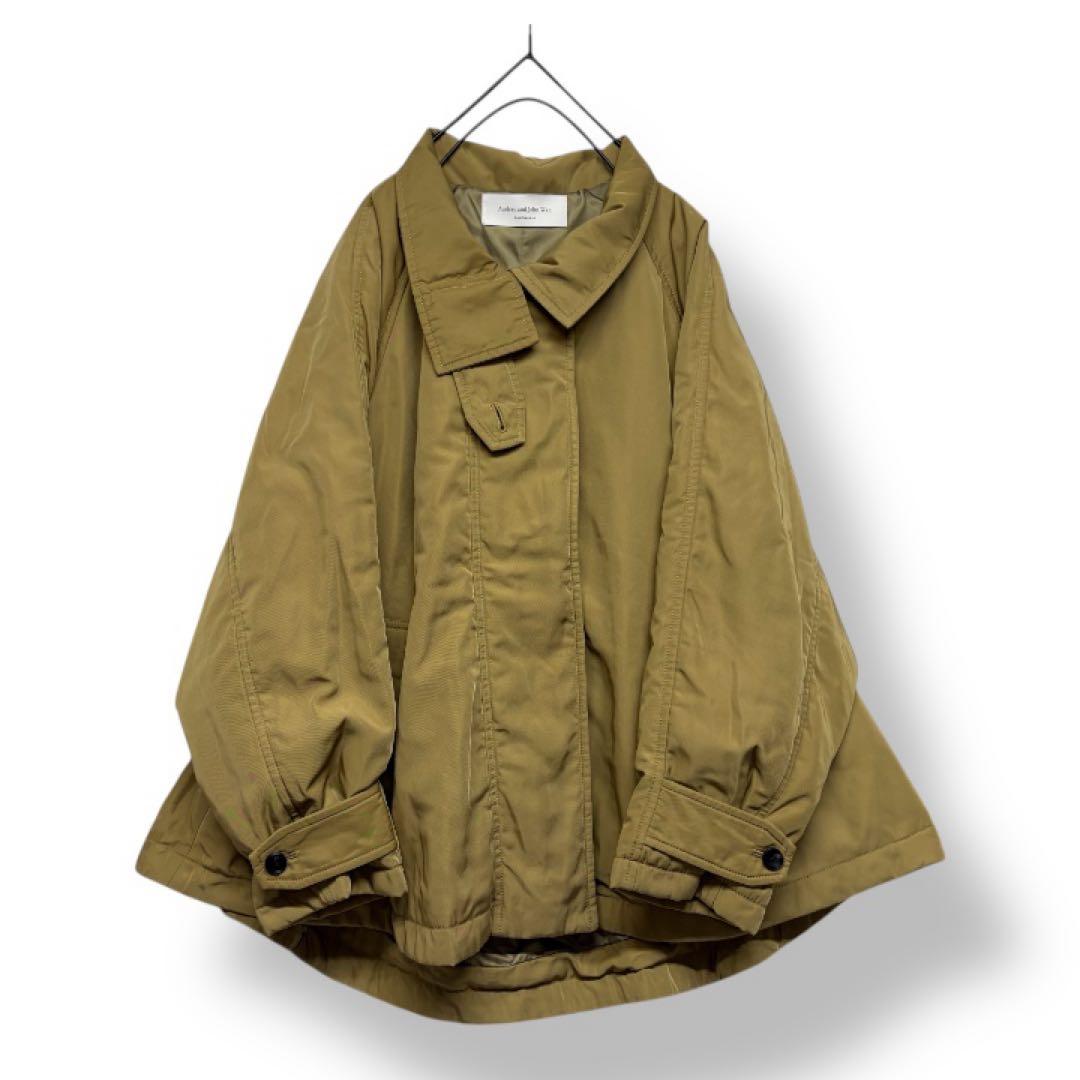 定価¥31,900 Audrey and John Wad スタンドカラーコート