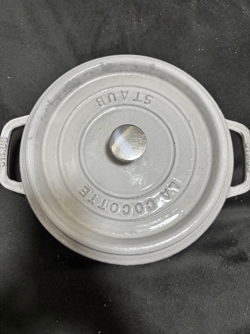 イ*ー様 STAUB LA COCOTTE グレー　24cm