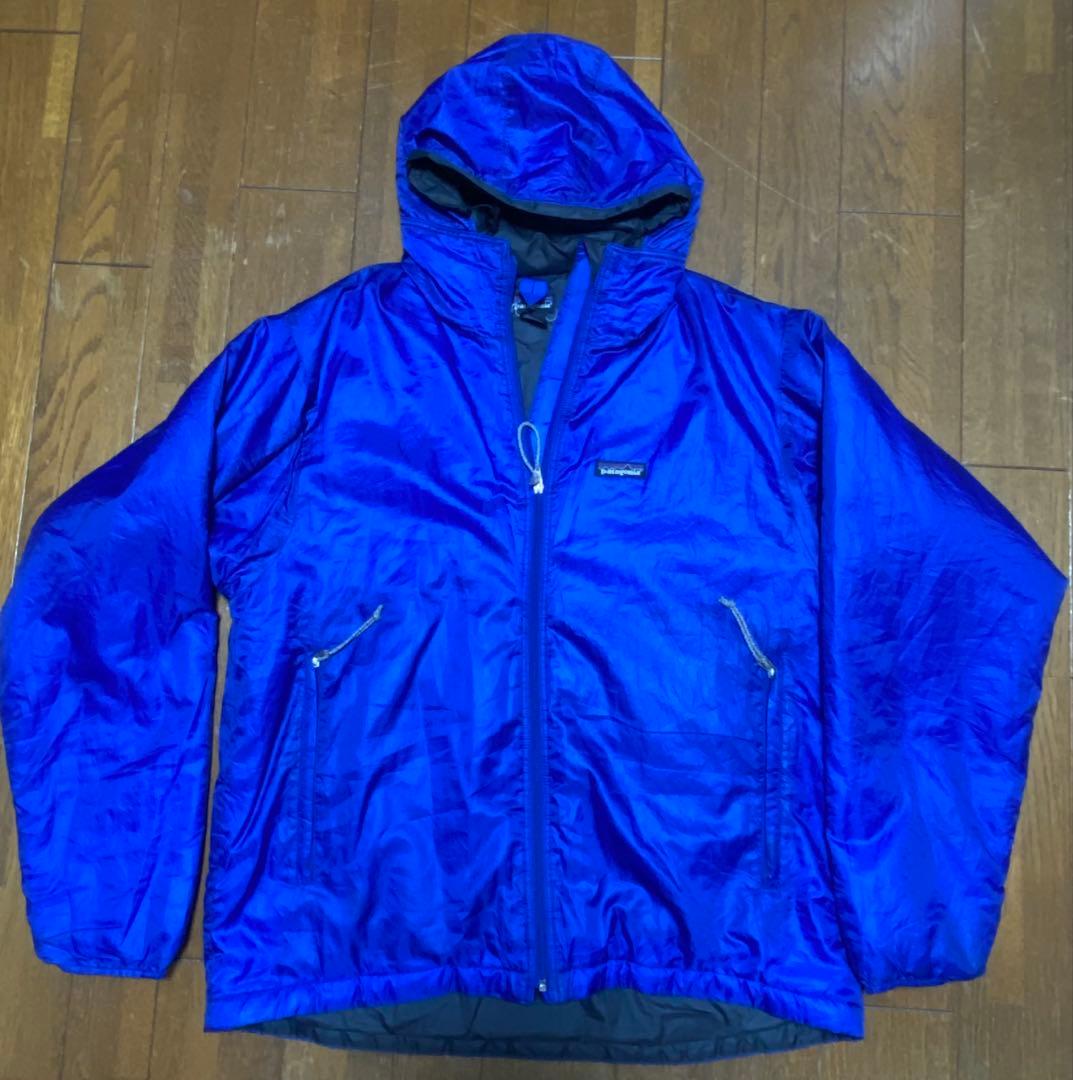 パタゴニア　パフボールセーター　青　サイズM