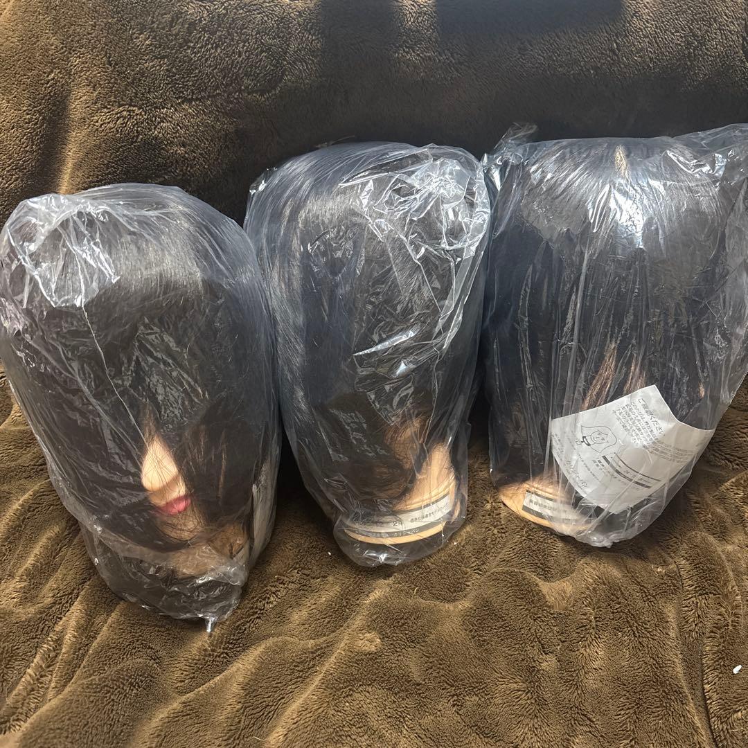 美容師実技試験レイヤーカット用モデルウィッグ1体ずつでも購入可能です。