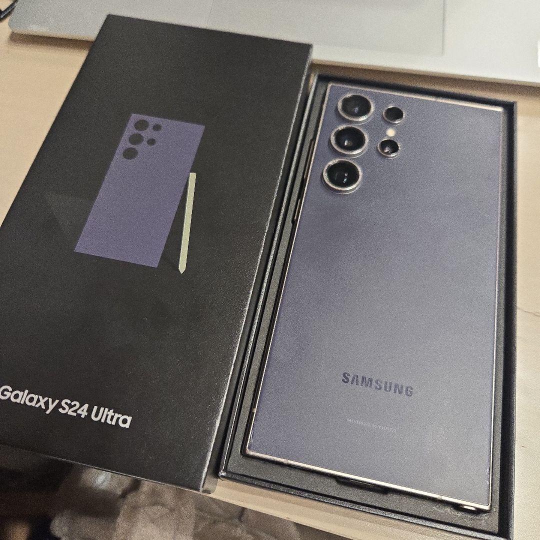 【中古】サムスン Galaxy S24 Ultra 国内版 SM-S928Q