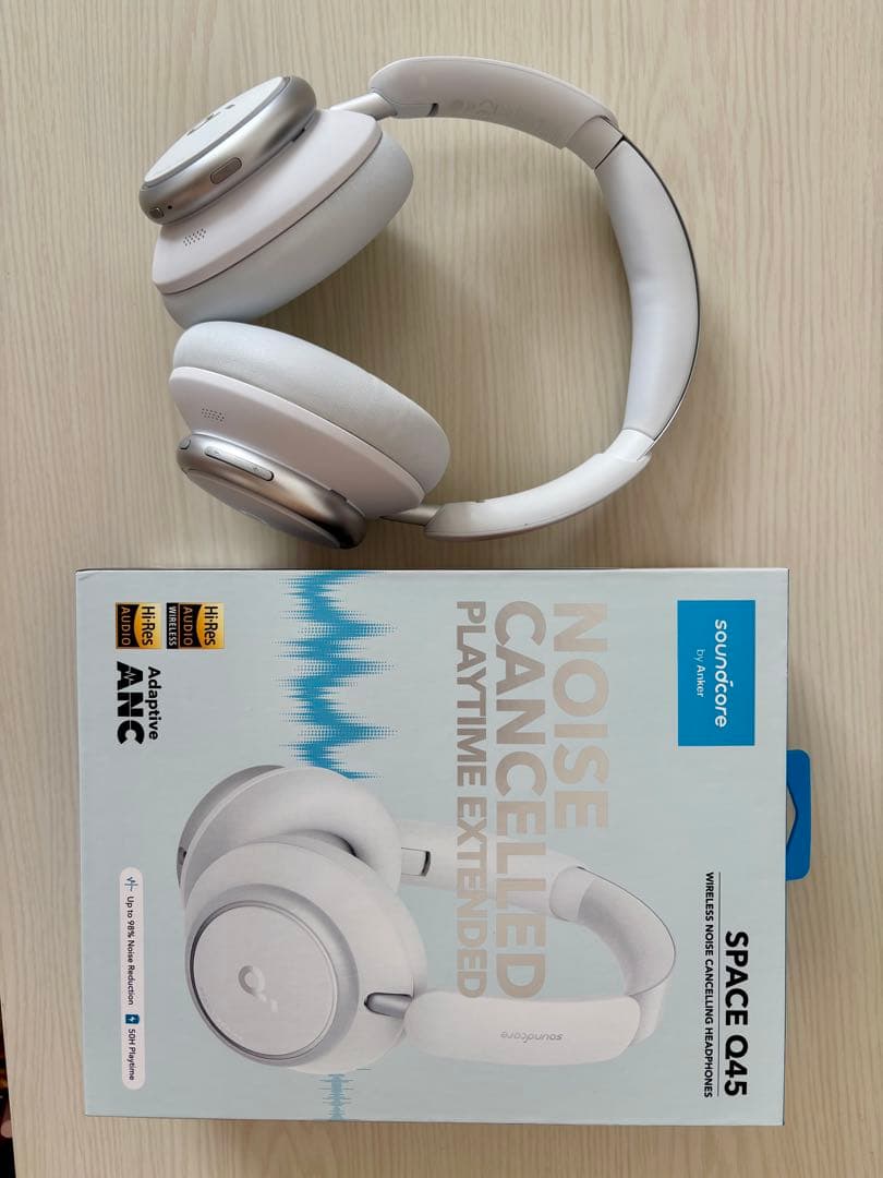 【箱・ケース付き】soundcore SPACE Q45 ワイヤレスヘッドホン