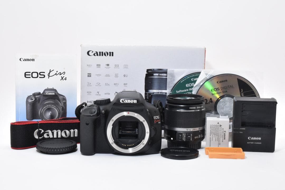 【美品】 Canon EOS Kiss X4 レンズキット《S数17892回》