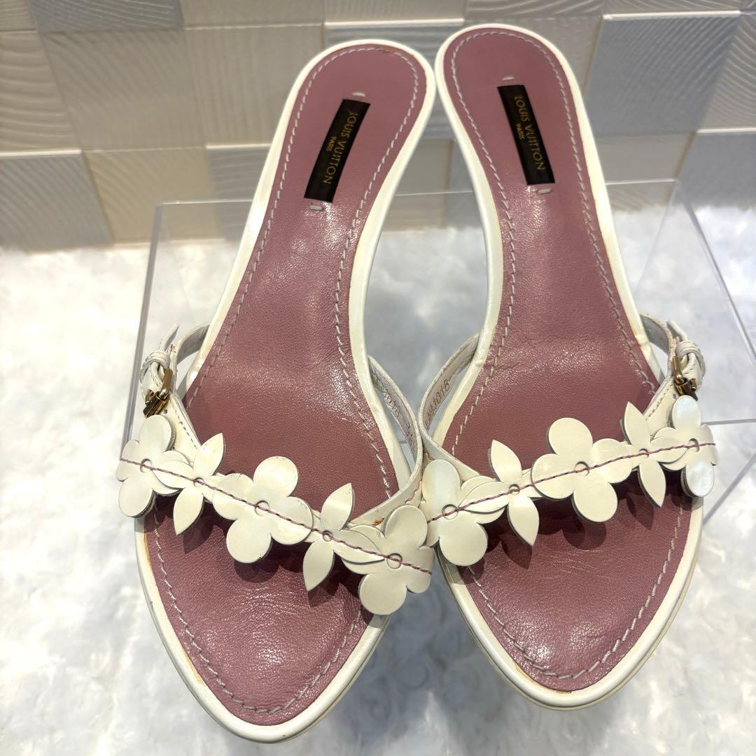 【美品✨】LOUIS VUITTON / ミュール　サンダル モノグラムモチーフ