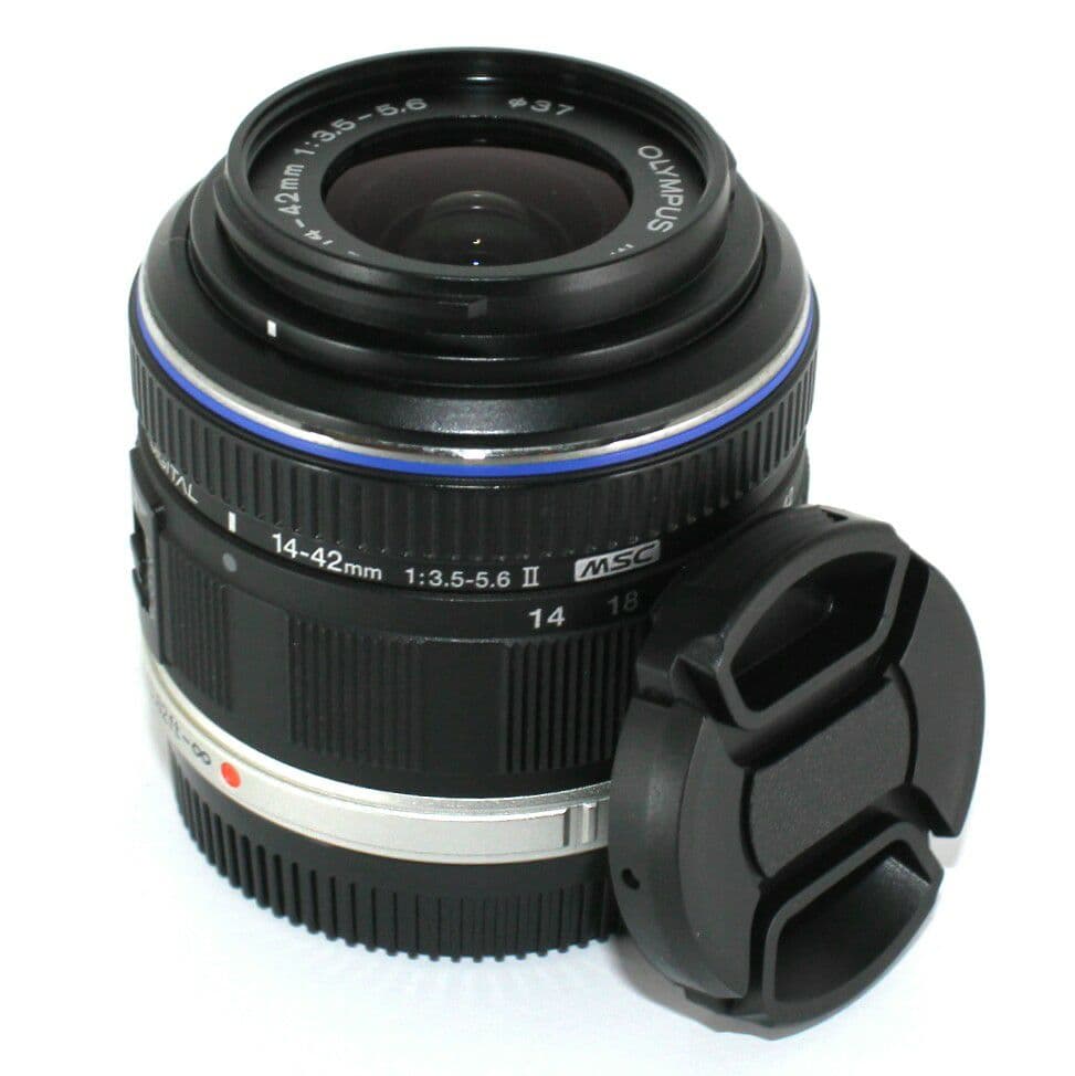 OLYMPUS M.ZUIKO 14-42mm Ⅱ ズームレンズ 黒 ✨完動品✨