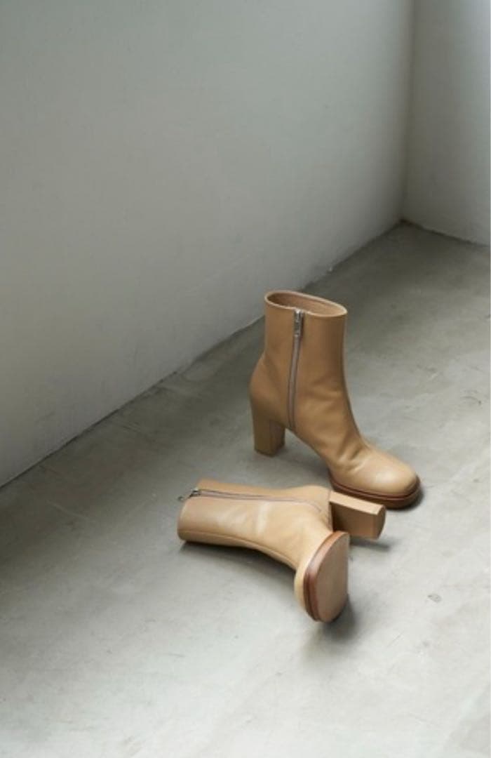 靴 CLANE EDGE ROUND SHORT BOOTS