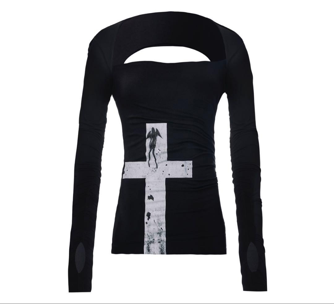 ワンピース everybirthday CROSS CUPID TOP&DRESSBLACK