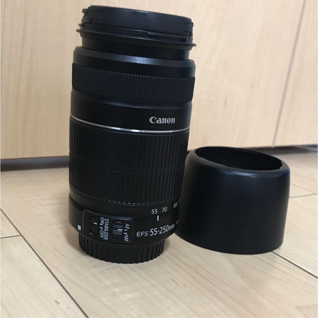 Canon 55〜250mm レンズ