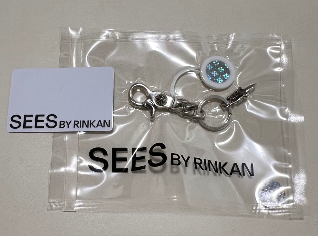 【確実正規品】クロムハーツ ショート クラシック リンク キーチェーン ダガー