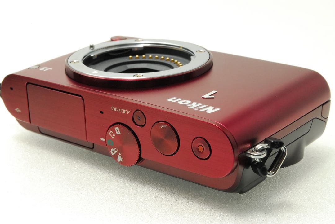 Nikon 1 J3 ❤️スマホ転送 ミラーレス 一眼レフ カメラ ニコン レッド