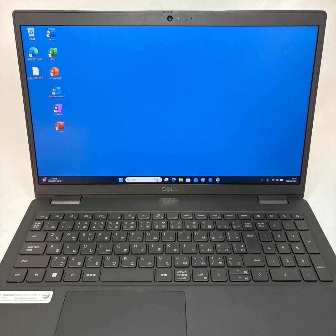 美品 DELL 3520 11世代 i5 16GB 256G 15.6型 FHD