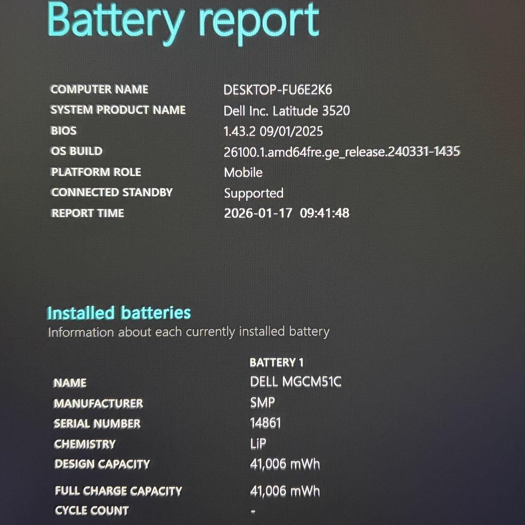 美品 DELL 3520 11世代 i5 16GB 256G 15.6型 FHD