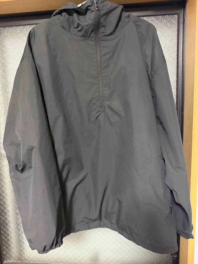 everyone compact nylon anorak 【Black M】