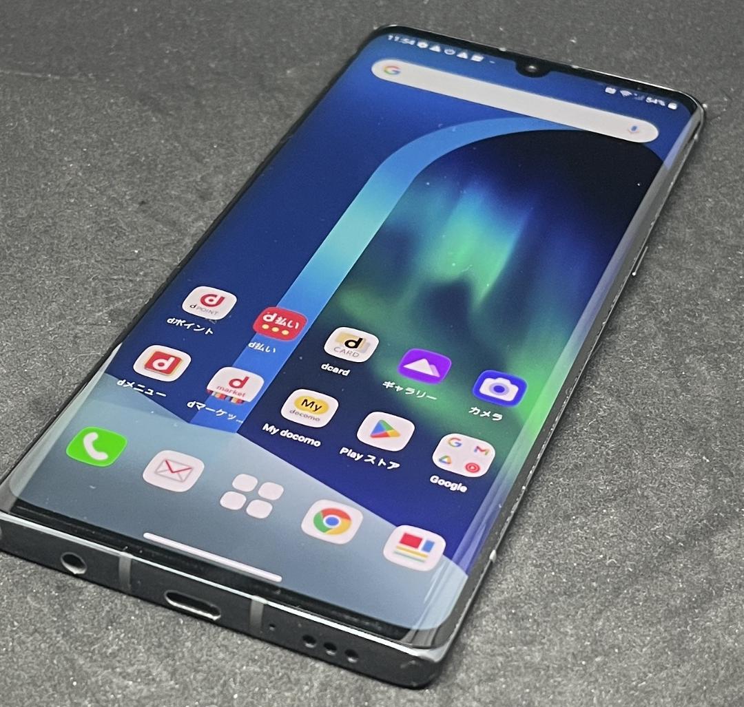 ■docomo　LG VELVET 【L-52A】LG■オーロラーグレー