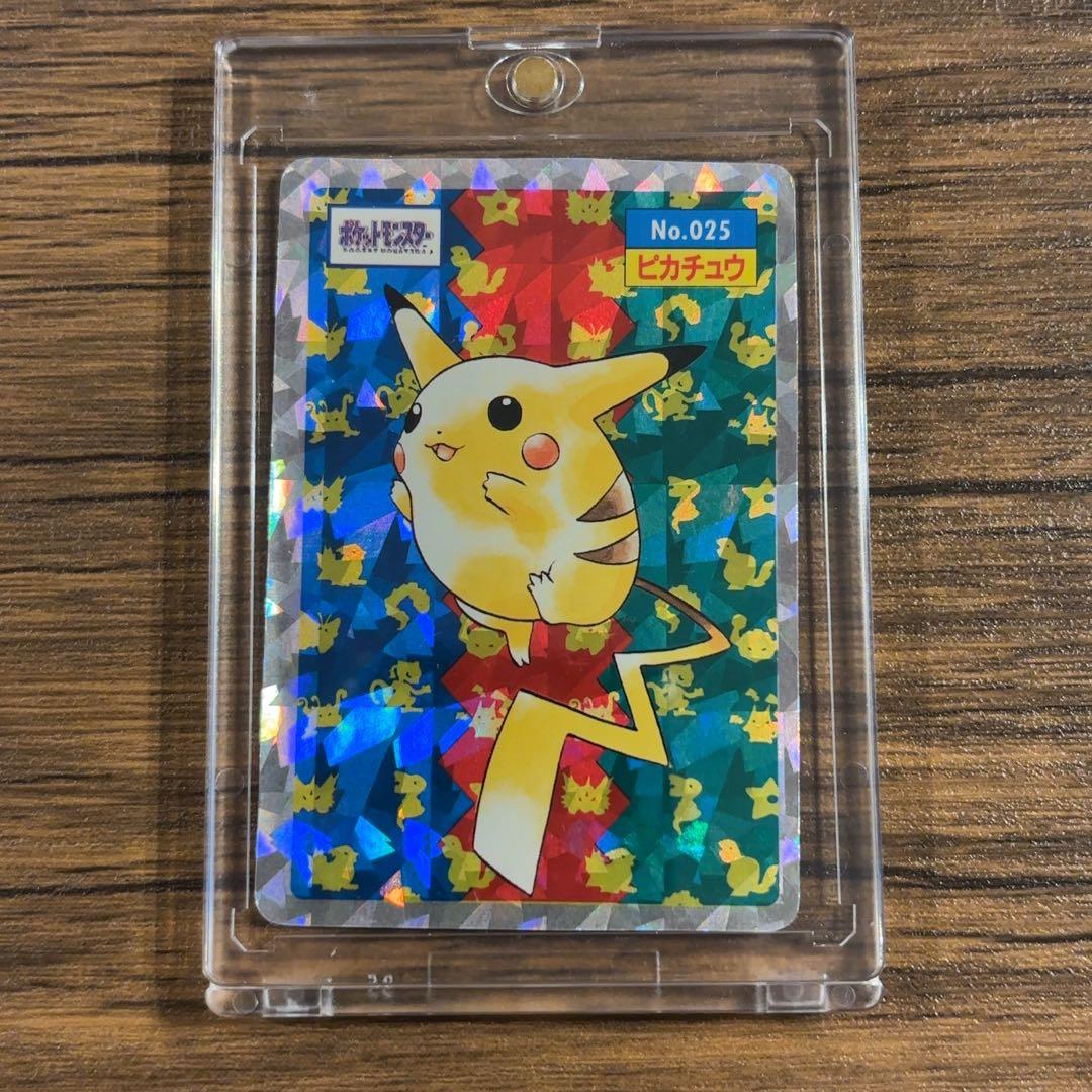 ピカチュウ　キラ　枠ズレ　トップサン　ポケモンカード