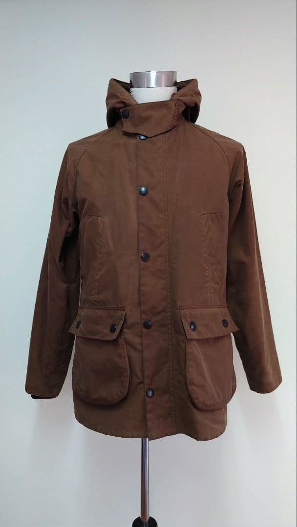 Barbour hooded BEDALE SL 38 ブラウン