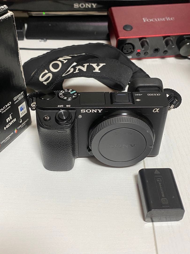 【美品・低ショット】SONY α6300 ボディ｜ショット数9083回・動作品