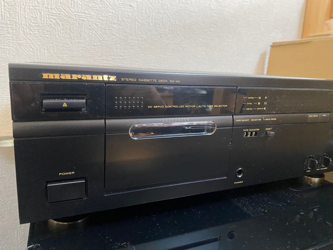 【整備済み】marantz SD-40 カセットデッキ