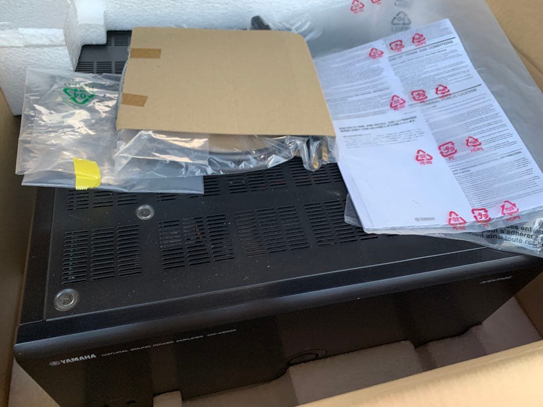 黒　YAMAHA MX-A5000 11chパワーアンプ 定価328,000円