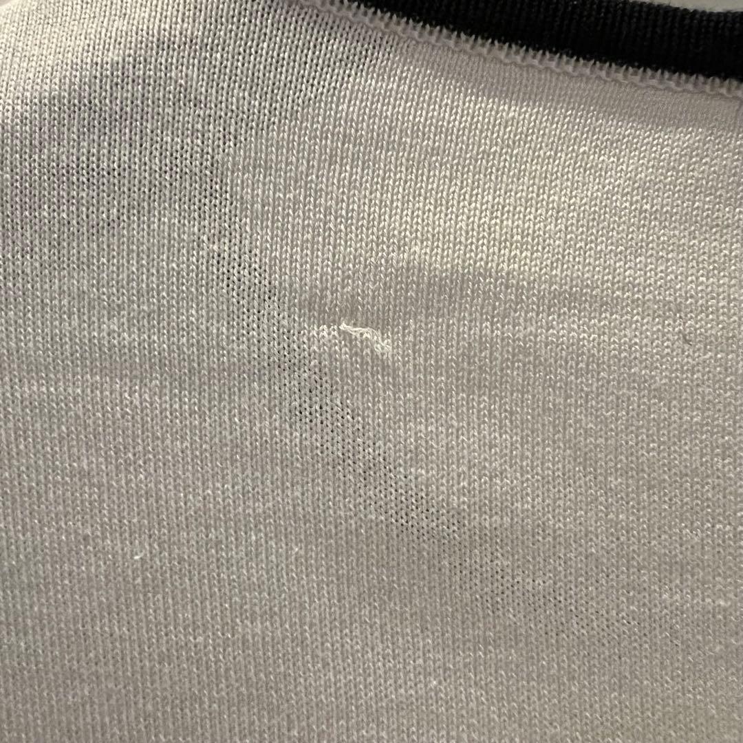 CHANEL シャネル　半袖カットソー　44サイズ ホワイト/ブラック