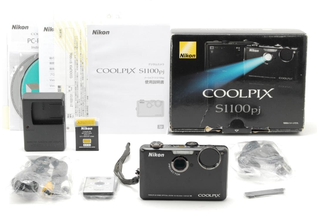 Nikon COOLPIX S1100pj コンパクトデジタルカメラ 動作確認済