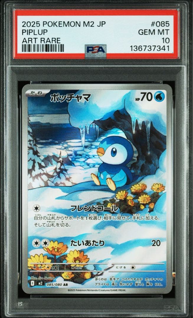 ポッチャマ　M2 085/080 AR PSA10 インフェルノ