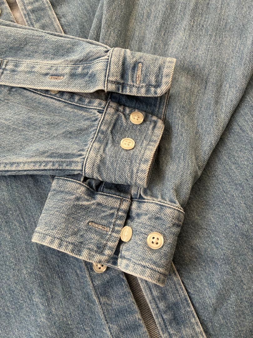 ★2回のみ使用★Supreme Small Box Shirtデニム ★Mサイズ