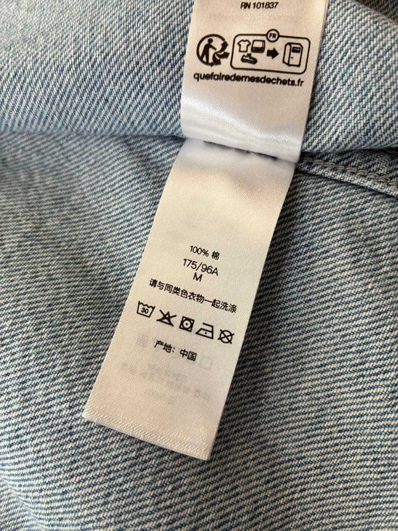 ★2回のみ使用★Supreme Small Box Shirtデニム ★Mサイズ