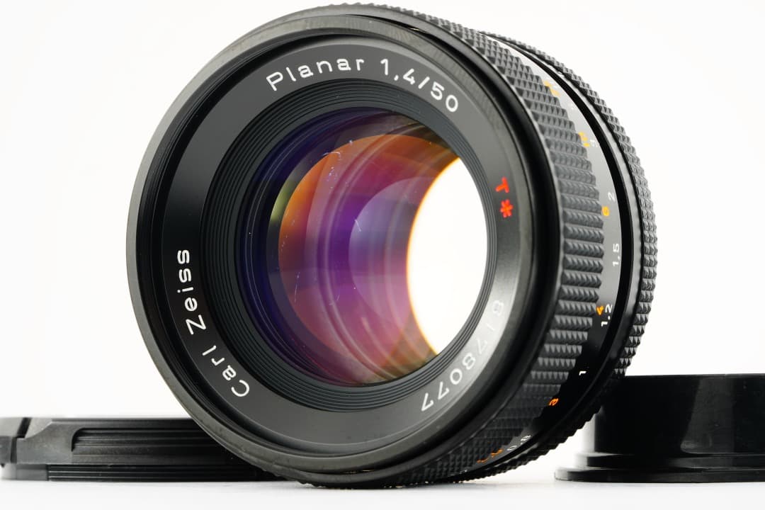 【極美品】Carl Zeiss Planar 50mm F1.4 MMJ 077