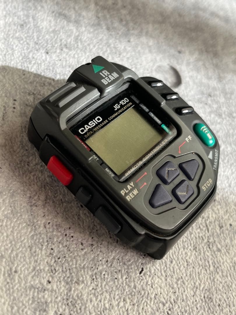 CASIO JG-100 サイバークロス 赤外線リモコン ジャンク