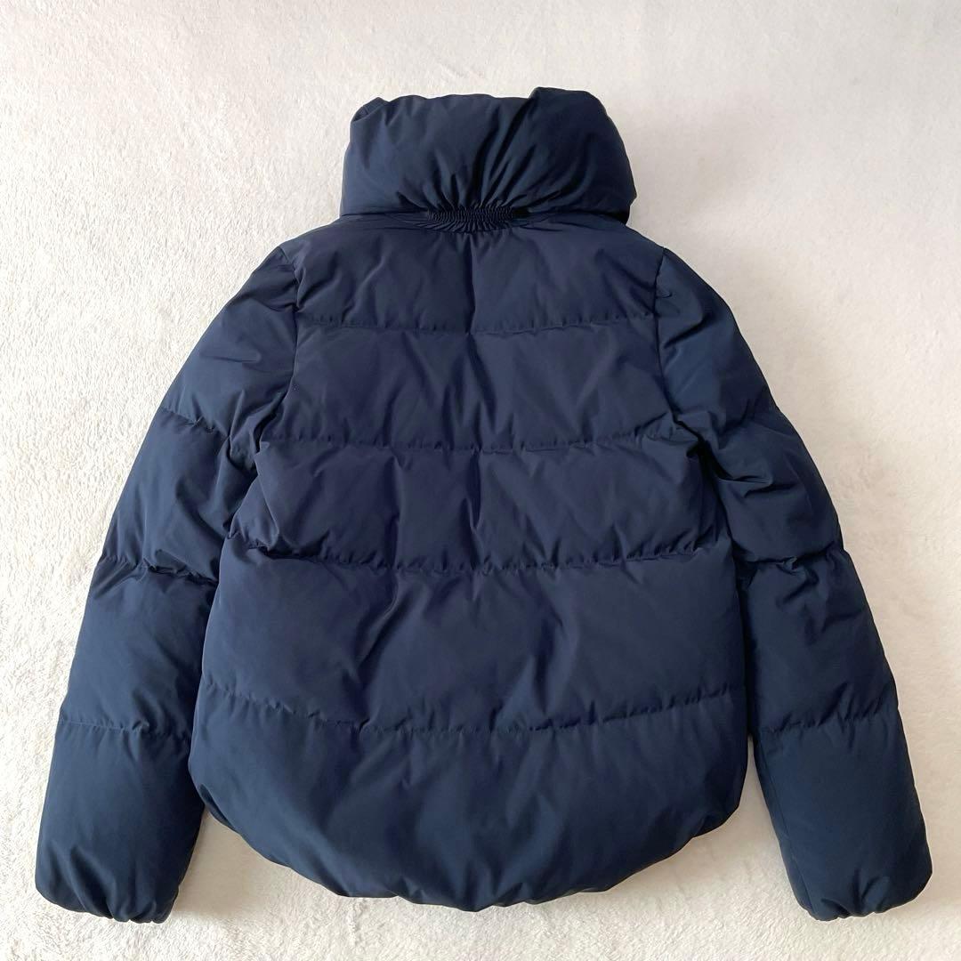 【美品】Theory セオリー ショートダウンジャケット 現行タグ ネイビー S