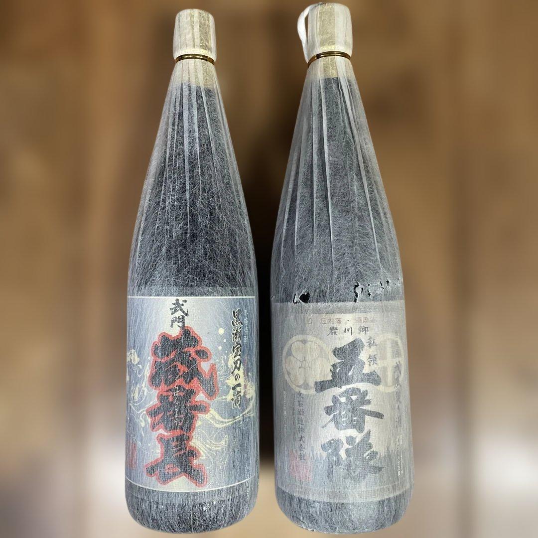 (終売品)芋焼酎　蔵番長 五番隊 各1800ml 2本セット