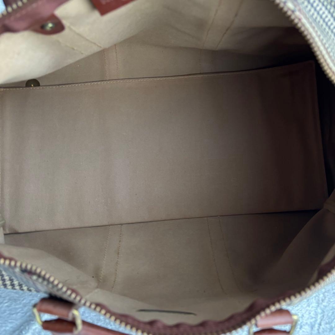 ✨️美品 ポロラルフローレン ボストンバッグ ブラウン PVCレザー 2WAY