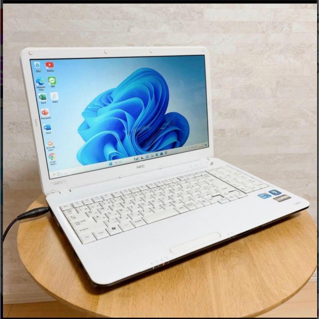 ☆迷ったらコレ☆爆速SSD搭載 動作快適 ノートパソコン NEC Win11