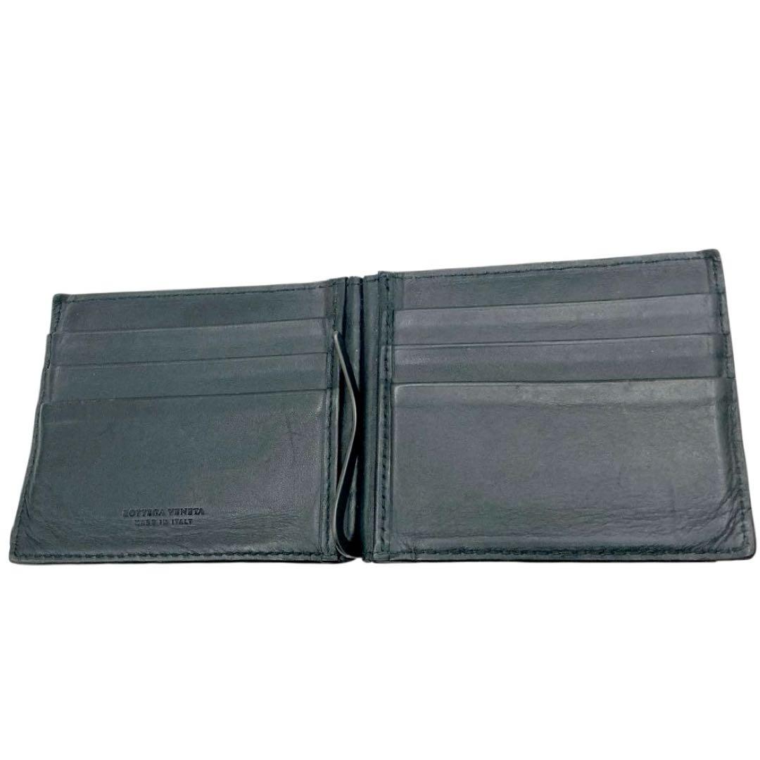 ボッテガヴェネタ✨財布　マネークリップ　カードケース　イントレチャート　ブラック