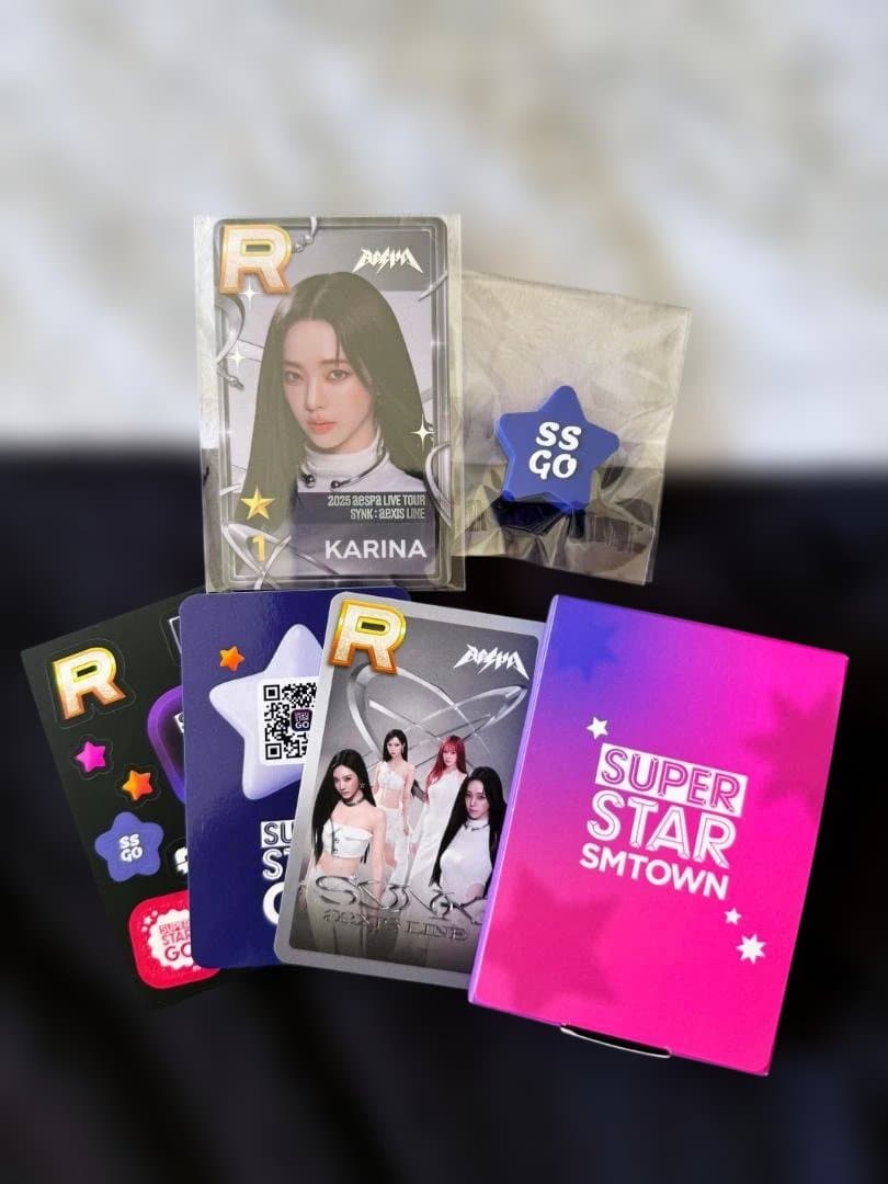 aespa カリナ Superstar Go 会場限定 フィジカル Rカード