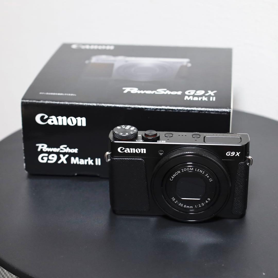 Canon PowerShot g9x mark2 箱、充電器その他付属品あり