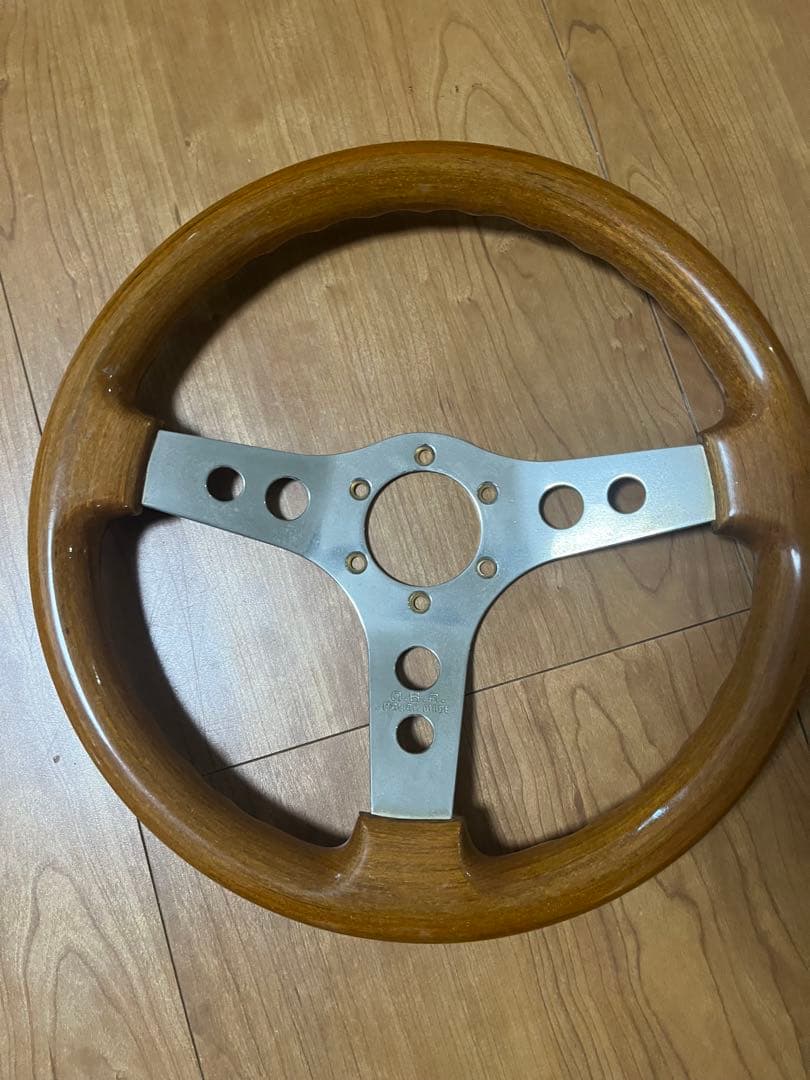 OBA ハンドル ウッドステアリング　最終値下げ！早い物勝ち‼️