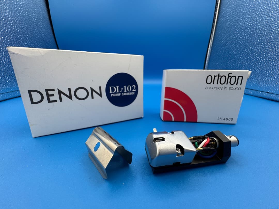 DENON DL‑102＋ortofon LH‑4000 モノMC美品 取付済