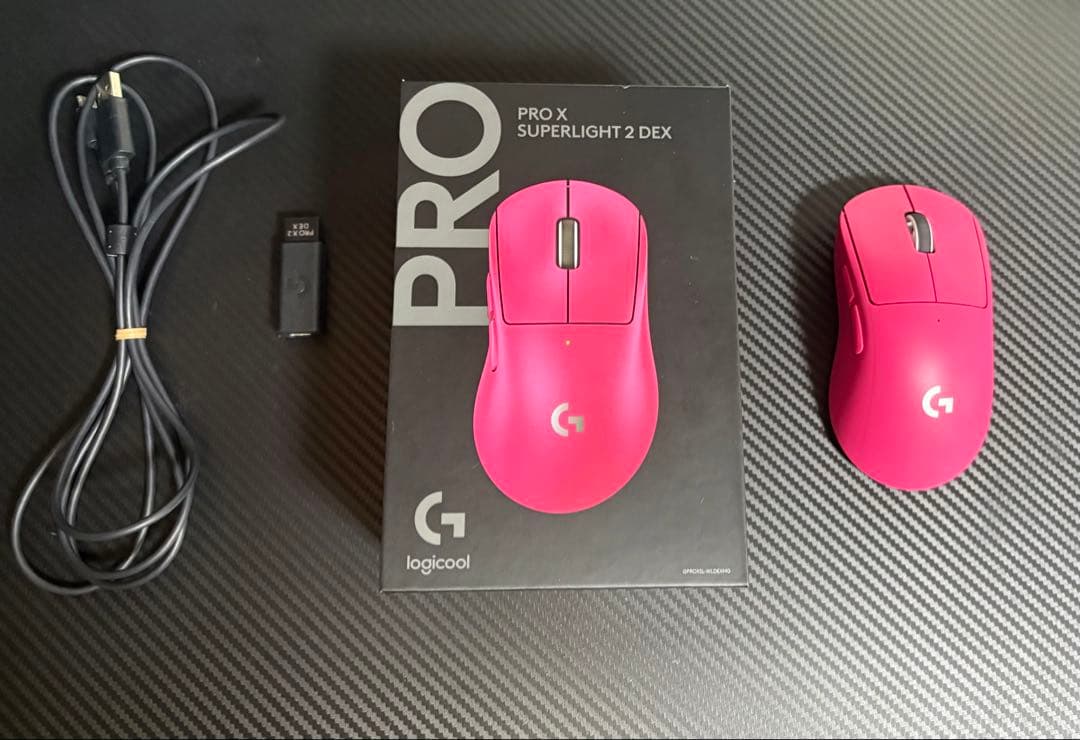 Logicool gpro x superlight2 dex マゼンダ