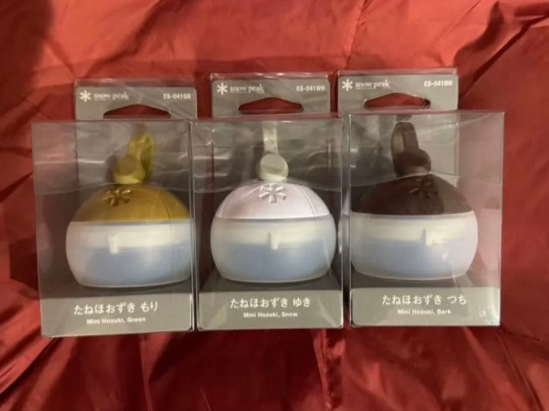 スノーピーク たねほおずき　3個セット ゆき つち もり