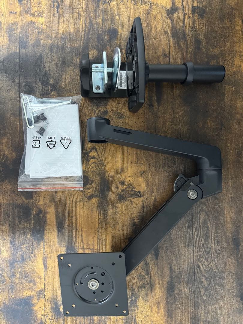 Ergotron LX モニターアーム ブラック