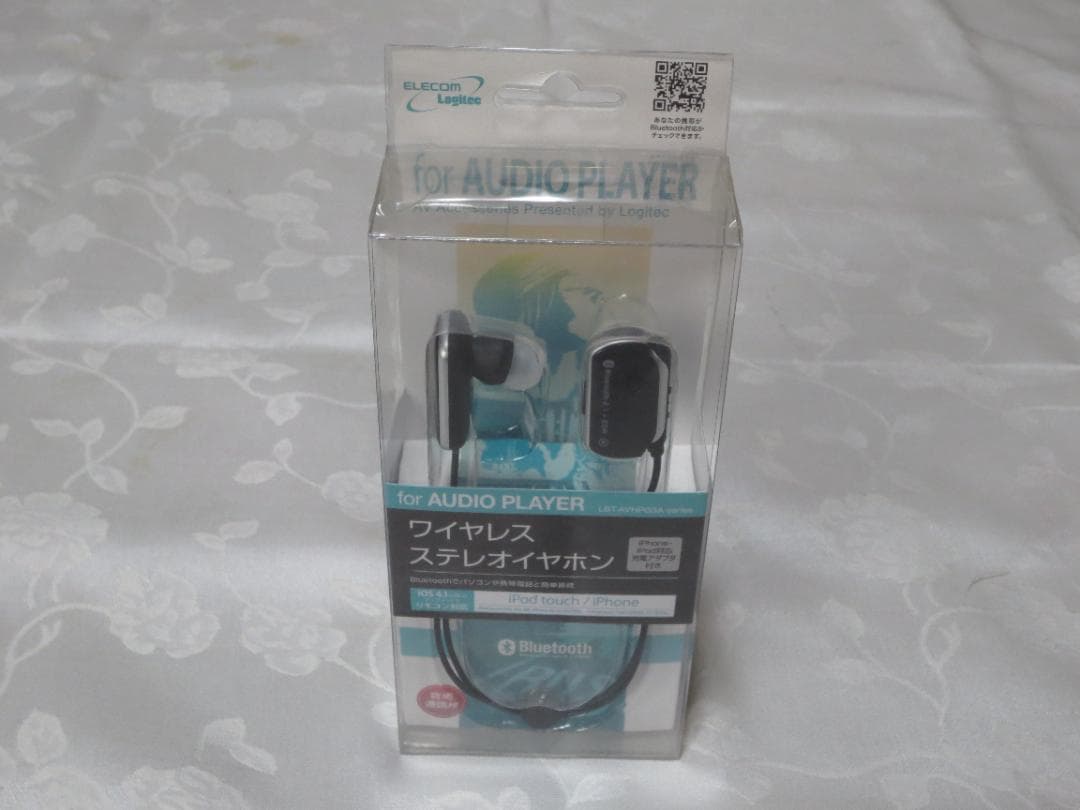 新品・未開封　ELECOM Logites LBT-AVHP03ABK イヤホン