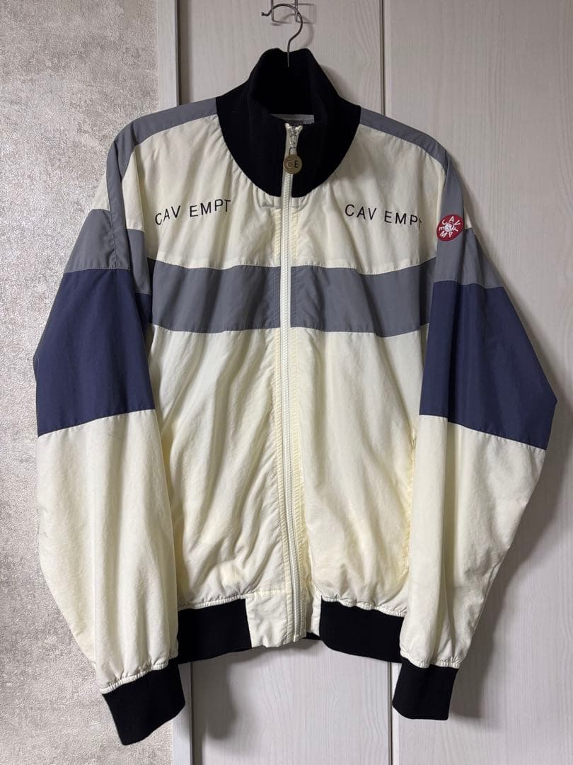 C.E CAVEMPT ナイロンジャケット ストライプL