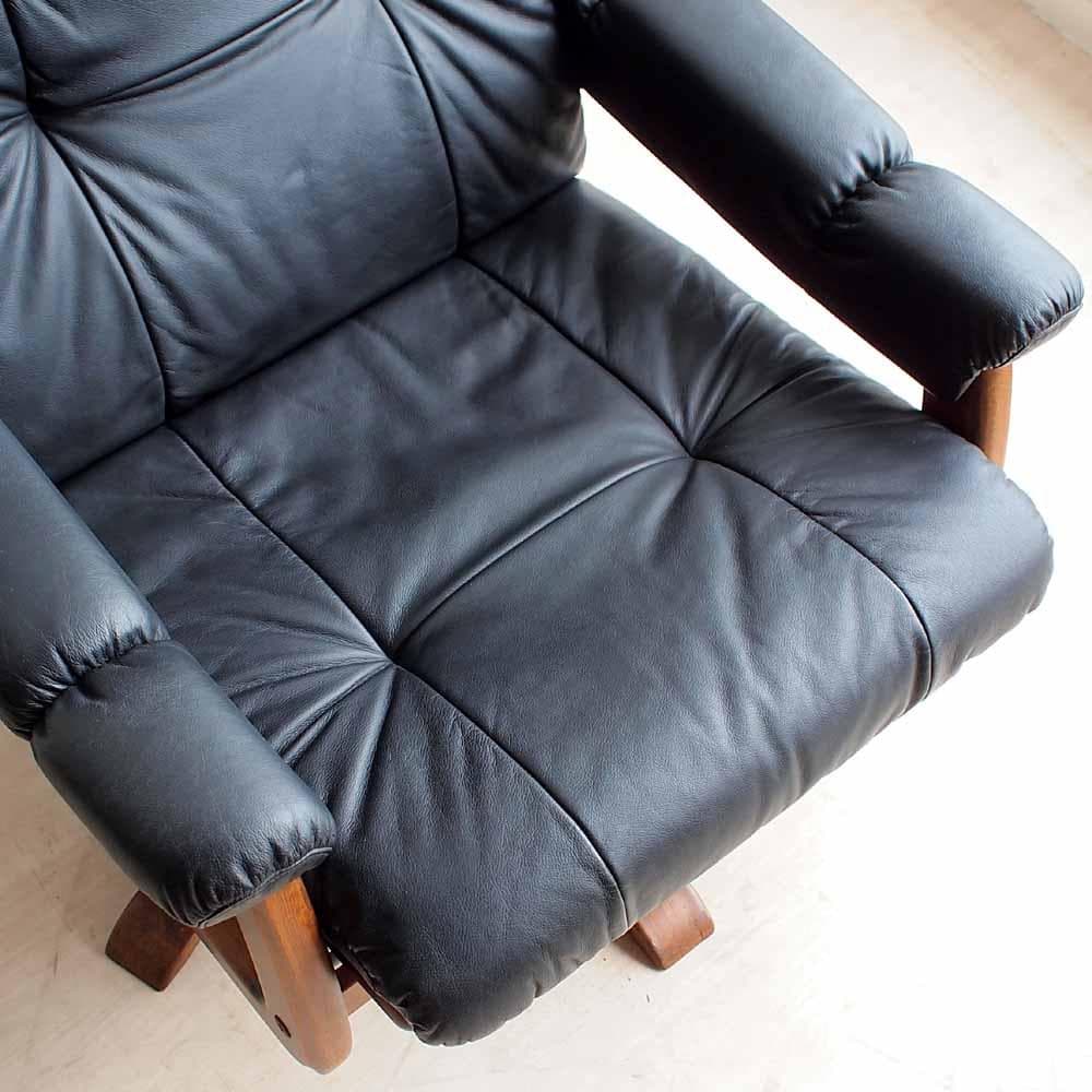 ヴィンテージ 冨士ファニチア リクライニング パーソナルチェア ZR24306