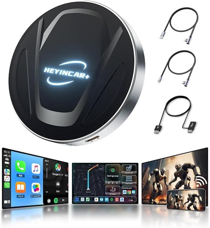 CarPlay AI Box Android 13アタブター nano SIM